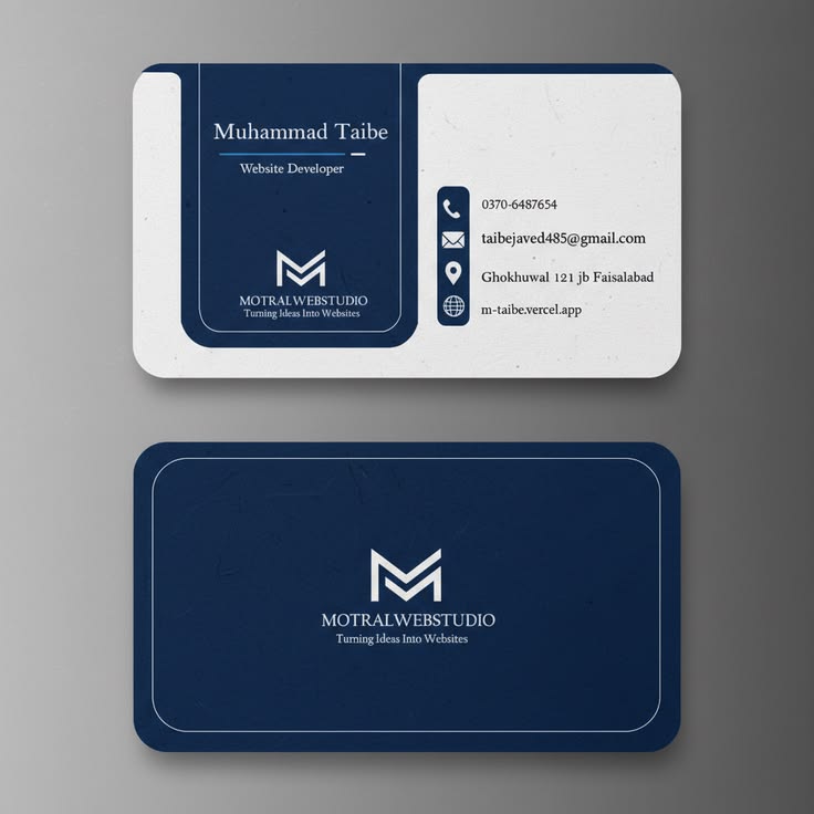 Business card design preview 4