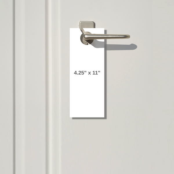 4.25 x 11 door hanger preview
