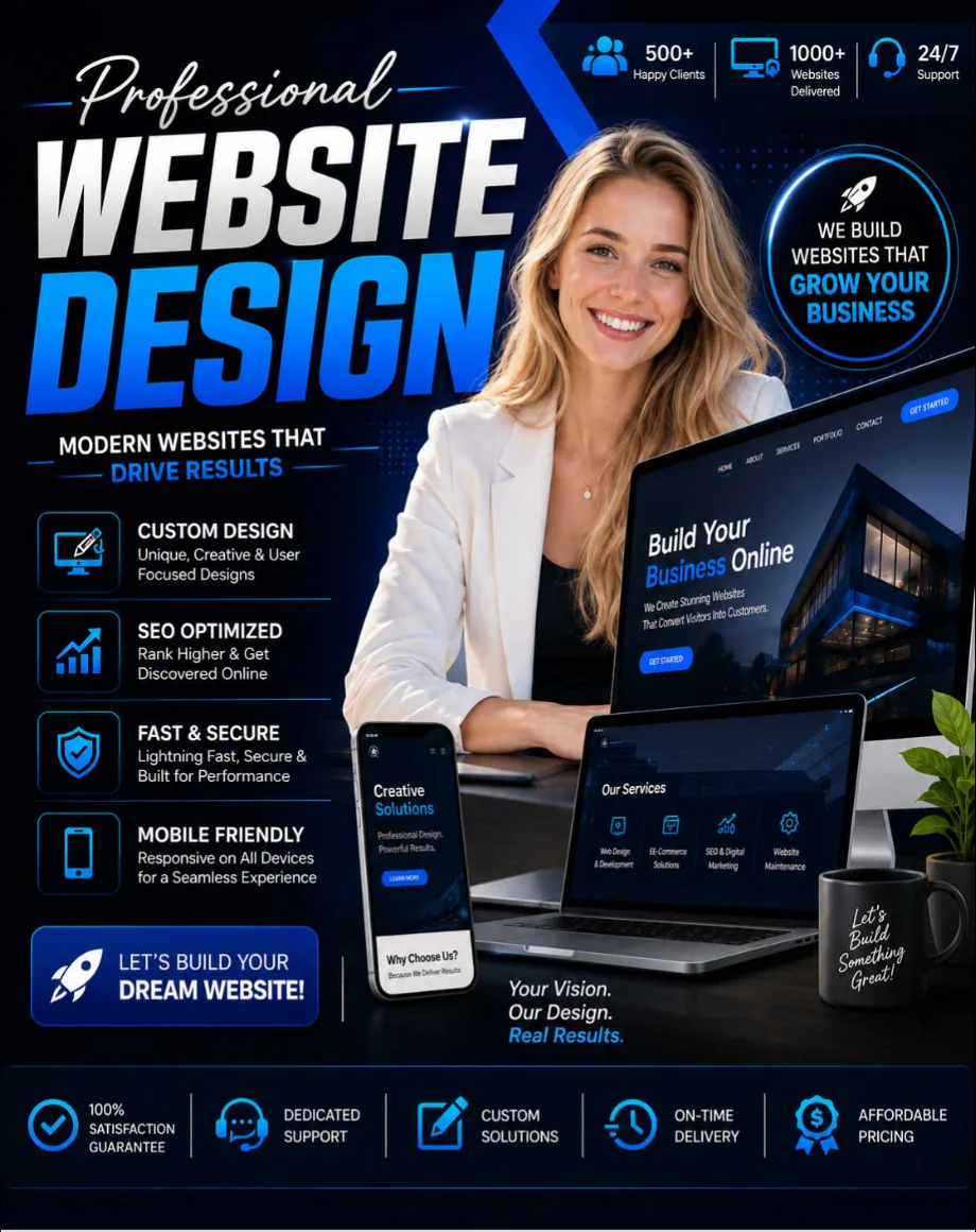 Professional website design services