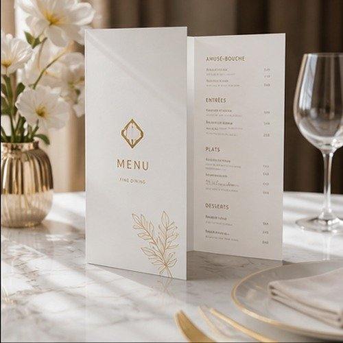 Menu Design