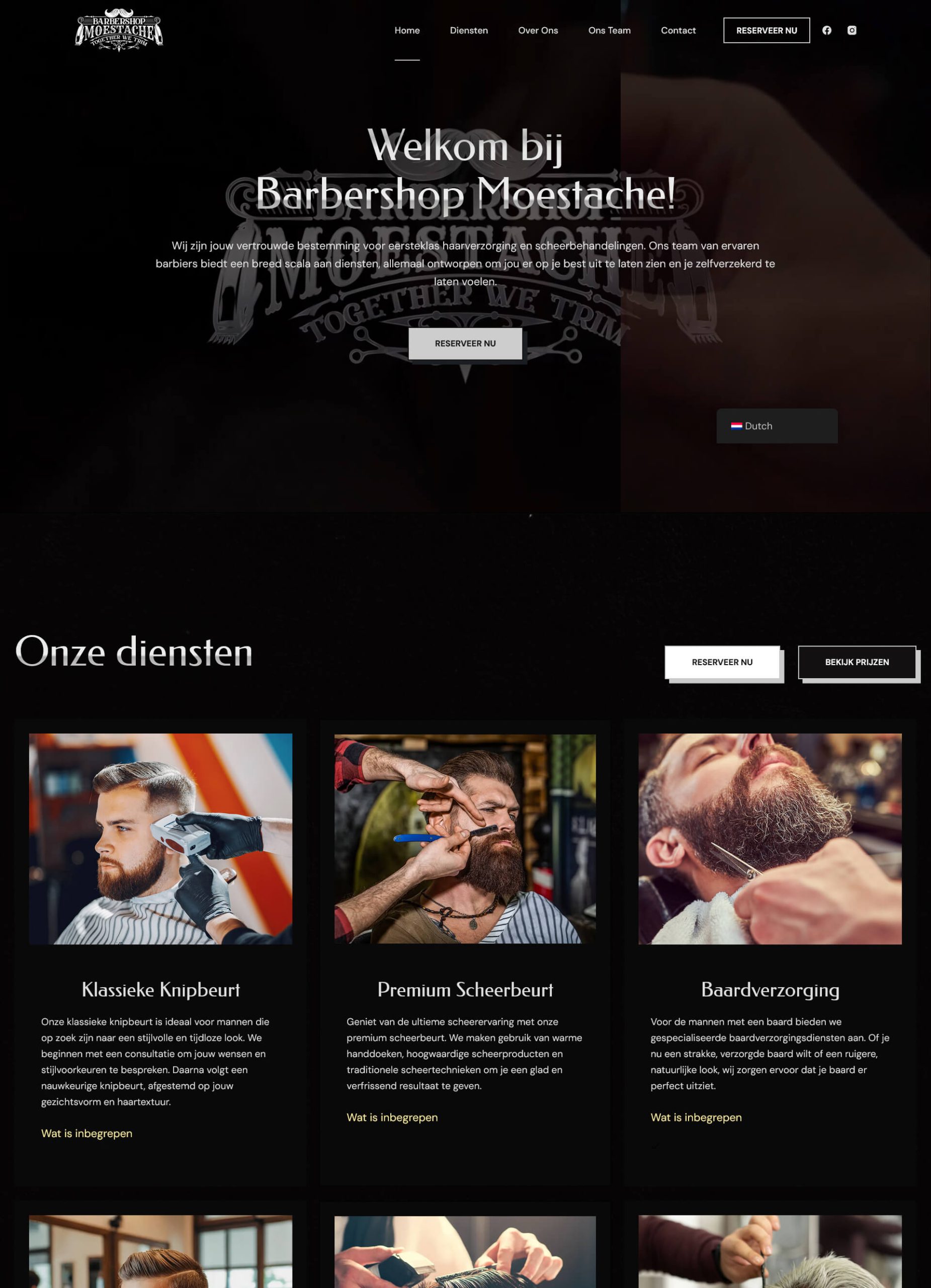 Barbershop Moestache